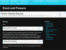 Tablet Screenshot of excelandfinance.com